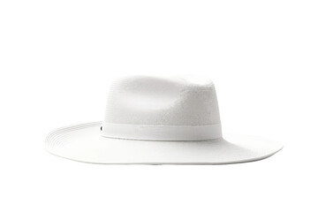 Hat on White Background Generative AI