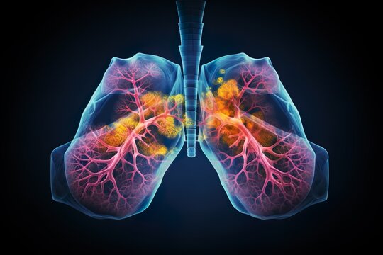 胸部・肺の透視イメージ02