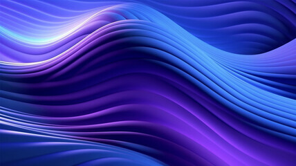 Fototapeta premium Opalescent Odyssey: A Hypnotic 3D Ballet of Melted, Multicolored Chrome Foiled Liquid Waves in Abstract Elegance with Shining Hues