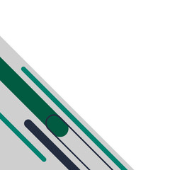 Modern Geometric Corner 