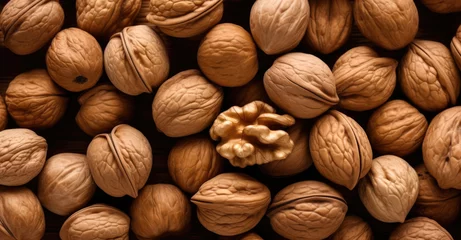 Fotobehang walnuts © marimalina