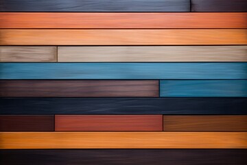 Multicolored wood texture, background, copy space