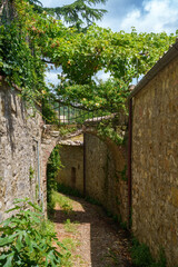 Obraz premium Villa a Sesta, historic village in Chianti