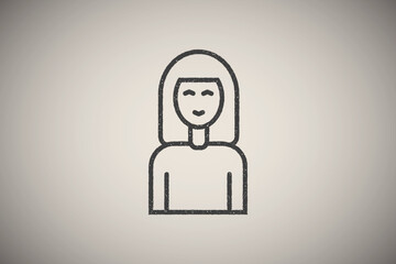 high-rise buildings icon vector illustration in stamp style