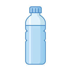 Bottle icon vector on trendy style for design and print.