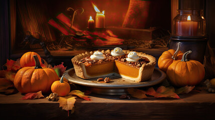 halloween pumpkin cake