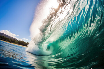 a big wave