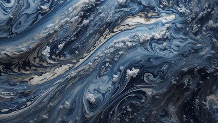 blue water background generative ai