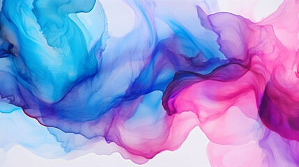 Obraz premium Alcohol ink texture. Fluid ink abstract a white background. art for design.