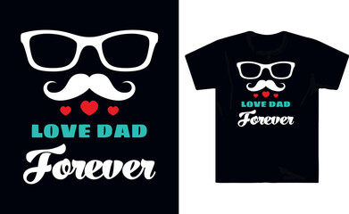Fathers day  t shirt design