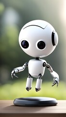 Tiny adorable hovering robot