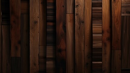 design of dark wood background.Generative AI