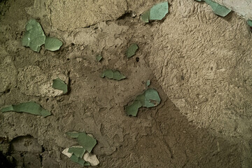 old  wall background with a paint