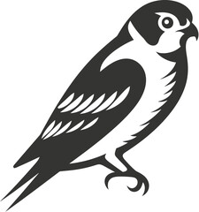 American kestrel bird icon