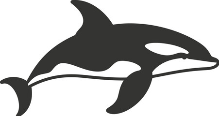 Obraz premium Orca icon