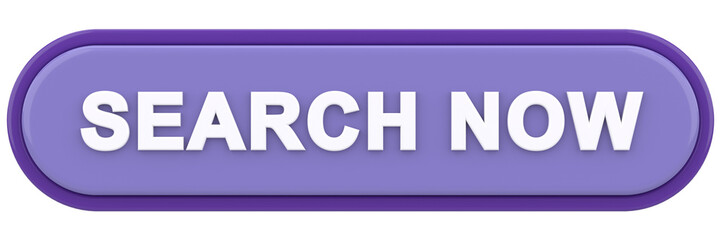 Search now button. 3D illustration.
