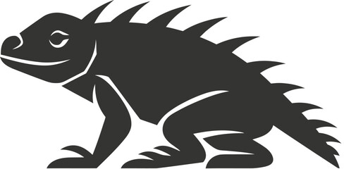 Spike reptile icon