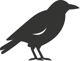 Raven bird icon
