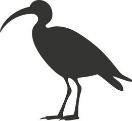 Obraz premium Ibis bird icon