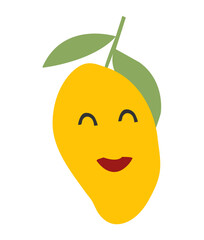 Retro, Mango  vector Craft Design. T-shirt Design. Illustration