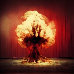 Butoh theater nuclear war abstract q 25 