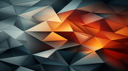 abstract triangle mosaic background