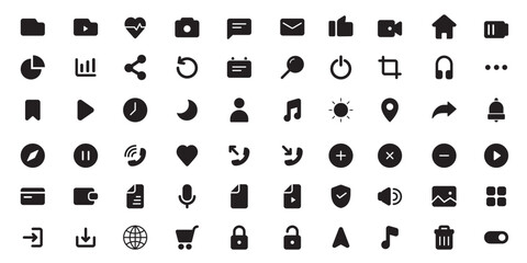 icons set universal, universal icons collection, business icons collection