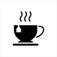 Coffee cup icon. vector illustration on white background