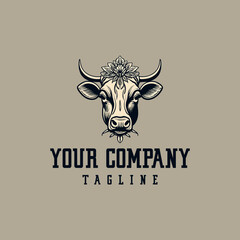 Premium illustration of a cow