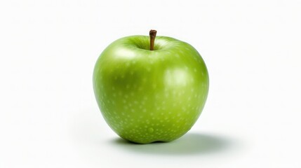 Green apple isolated on white background