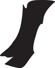 black and white shark illustration