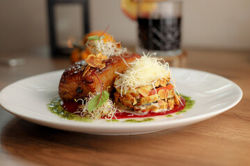 glintwein autumn menu grok pasta pumpkin halloween pizza croissant soup drink tea cheescakes meats