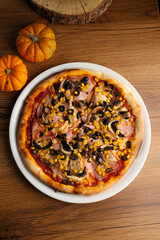 glintwein autumn menu grok pasta pumpkin halloween pizza croissant soup drink tea cheescakes meats