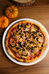 glintwein autumn menu grok pasta pumpkin halloween pizza croissant soup drink tea cheescakes meats
