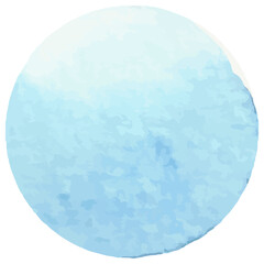 Watercolor shapes dots. Watercolors blobs. Colorful watercolor hand painted circles. Round stains