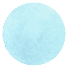 Watercolor shapes dots. Watercolors blobs. Colorful watercolor hand painted circles. Round stains