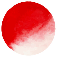 Watercolor shapes dots. Watercolors blobs. Colorful watercolor hand painted circles. Round stains