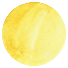 Watercolor shapes dots. Watercolors blobs. Colorful watercolor hand painted circles. Round stains