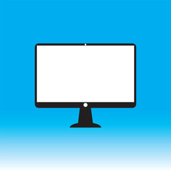 Computer screens icon and clip art.