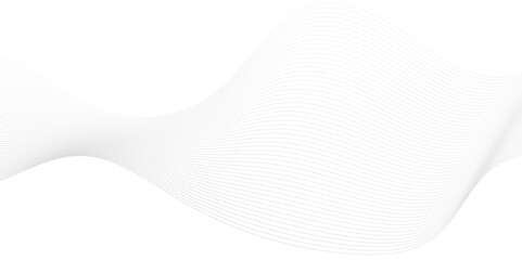 Seamless abstract white futuristcs technology smooth wave lines element swoosh speed wave lines modern stream background. Abstract wave line for banner, template, wallpaper background.