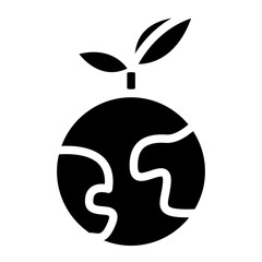 Ecology And Sustainability Icon