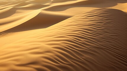 Abstract Aerial Sand Dunes