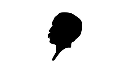 James Matthew Barrie silhouette