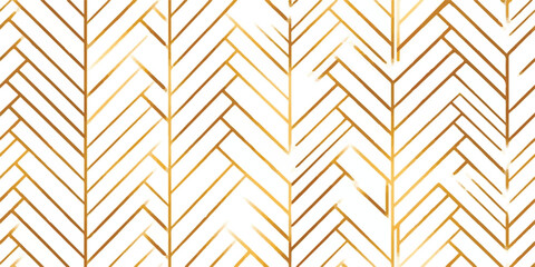 Luxury white gold background pattern seamless geometric line stripe chevron square zigzag abstract design vector. Christmas background.