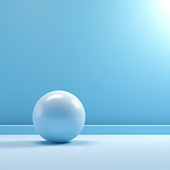 Background walls Blue podium mockup with gallery empty stand for podium or studio showroom product presentation stand