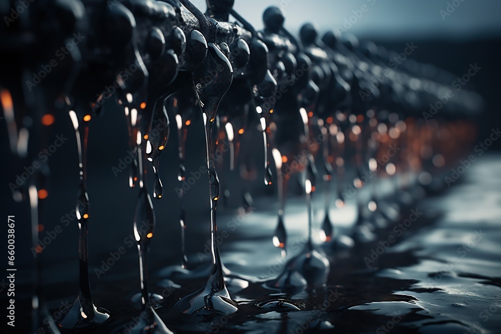 Poster a row of spoons sitting on top of a table. generative ai