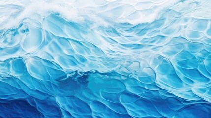 Waves on the sea background - generative ai