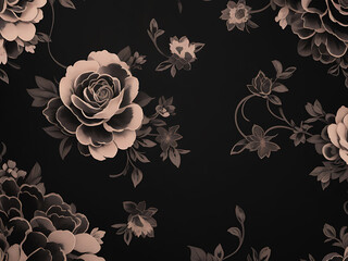 Beautiful Floral Patterned background 