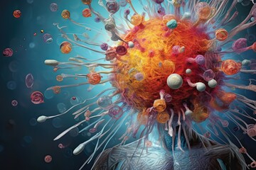 Immuno therapy - obrazy, fototapety, plakaty