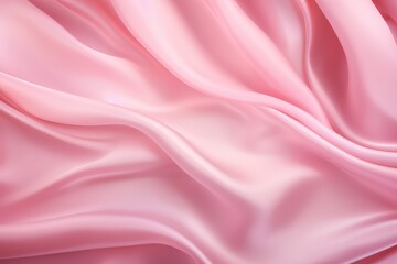 pink satin background - generative ai